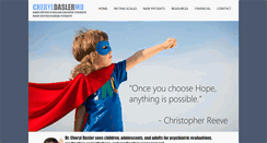 Desktop Screenshot of denverchildpsychiatry.com